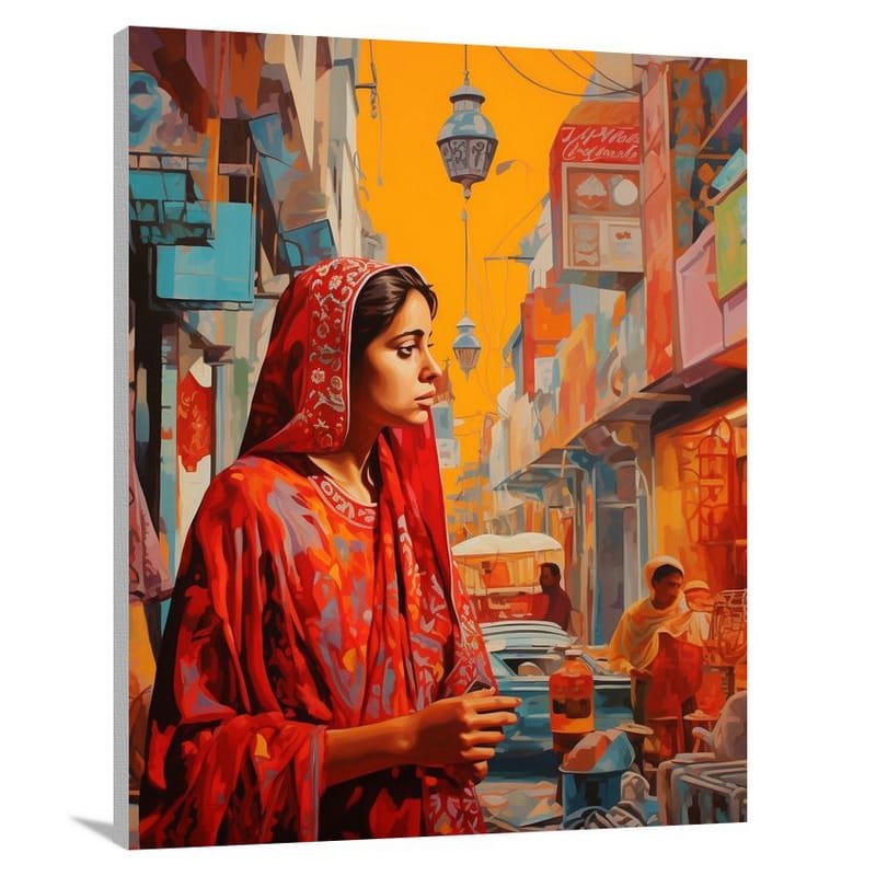 Pakistan's Cultural Fusion - Canvas Print