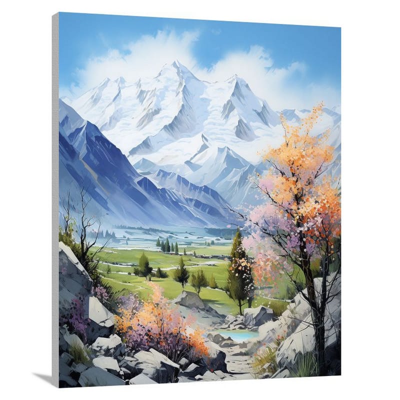 Pakistan's Enchanting Valley - Canvas Print