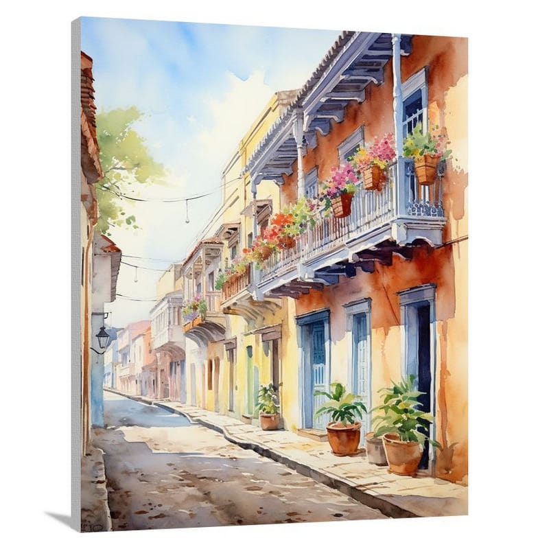 Panama's Vibrant Heritage - Canvas Print