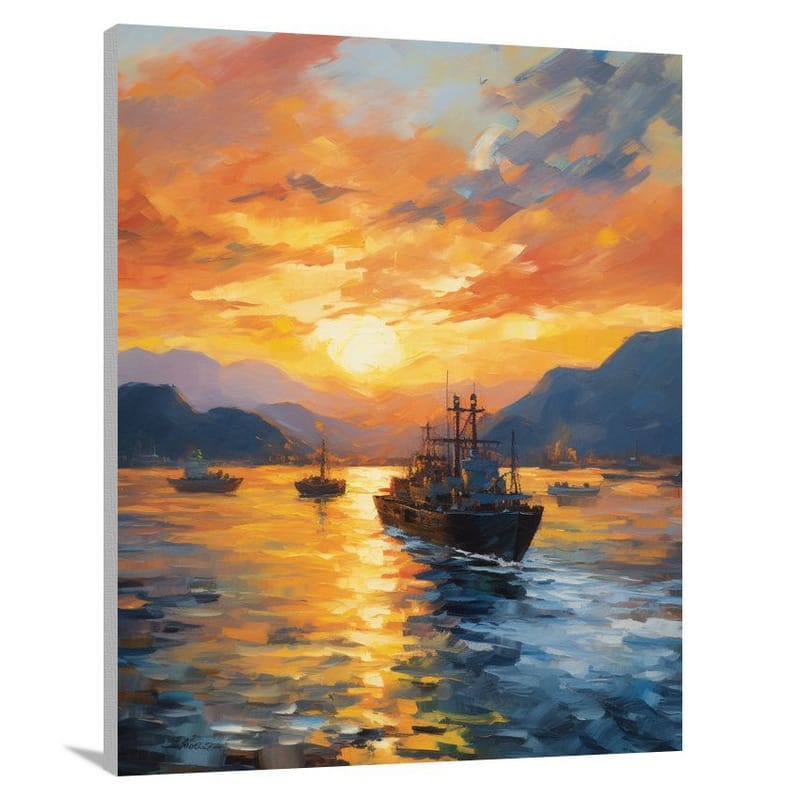 Panama Sunset - Canvas Print
