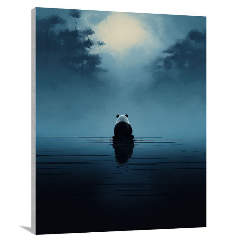 Panda's Serenity - Canvas Print