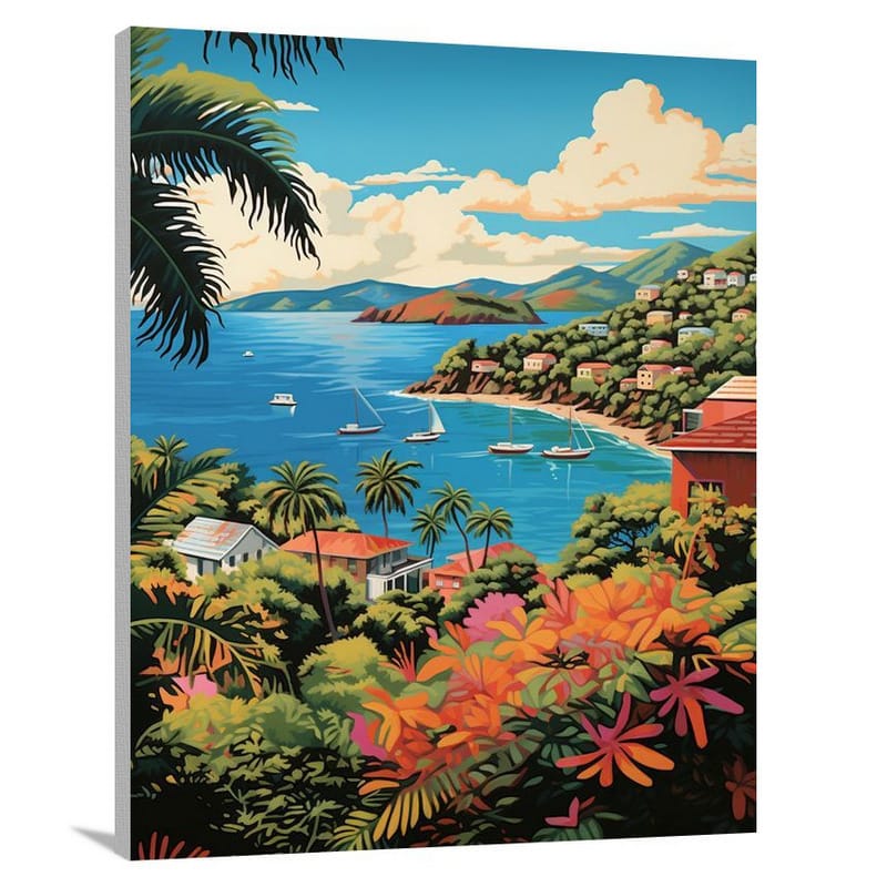 Paradise Found: US Virgin Islands - Canvas Print
