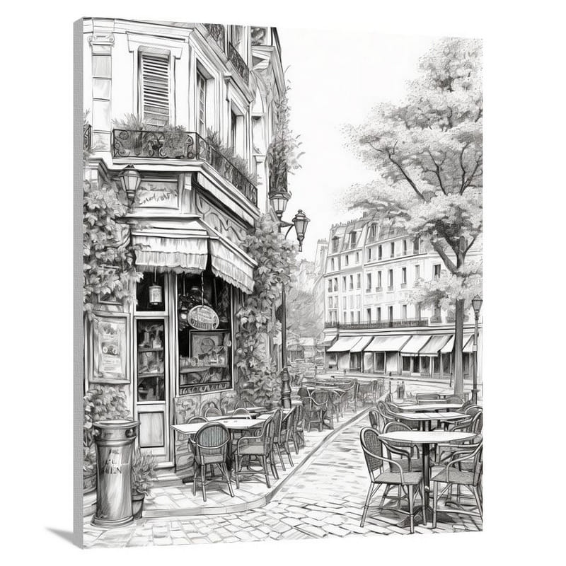 Parisian Charm - Canvas Print