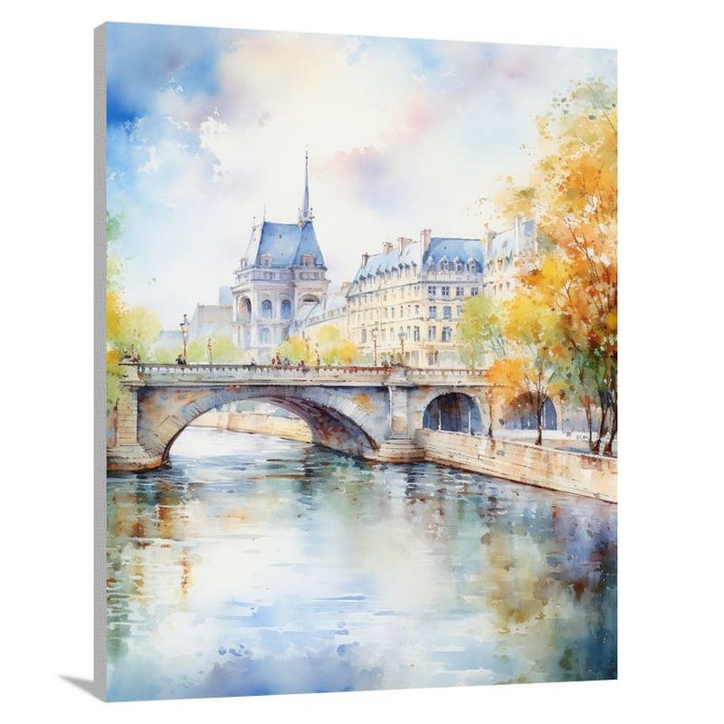 Parisian Reflections - Canvas Print