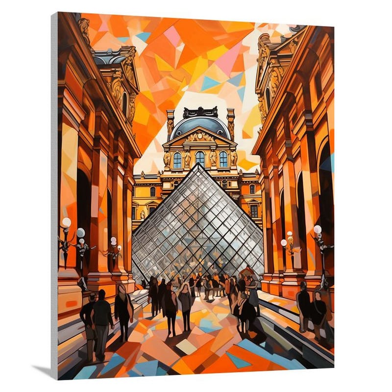 Parisian Reflections - Pop Art - Canvas Print