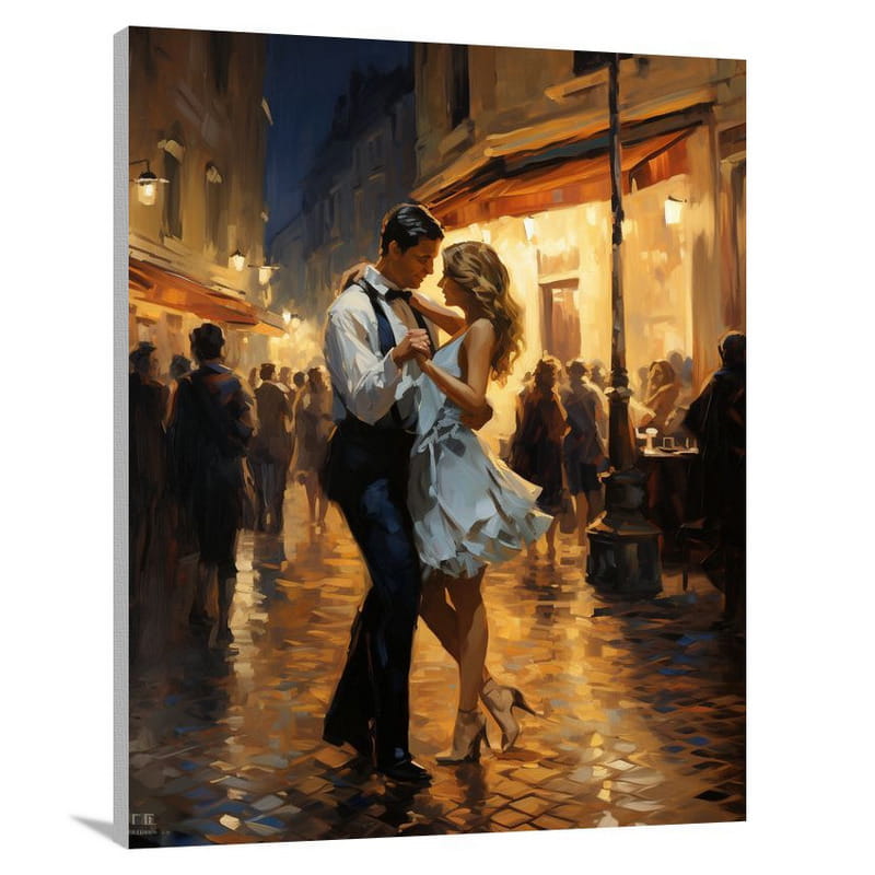 Parisian Rhapsody - Contemporary Art - Canvas Print