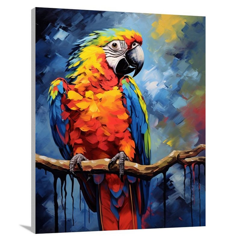 Parrot's Defiance - Pop Art - Canvas Print