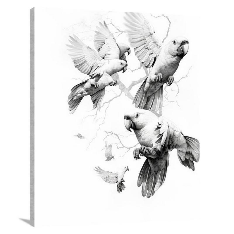 Parrot's Flight - Canvas Print