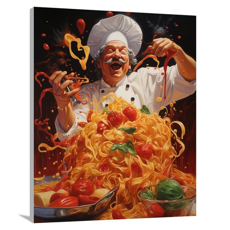 Pasta Delight - Canvas Print