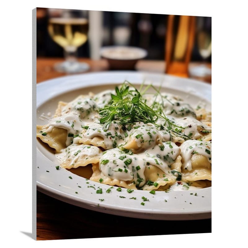 Pasta Delights - Canvas Print