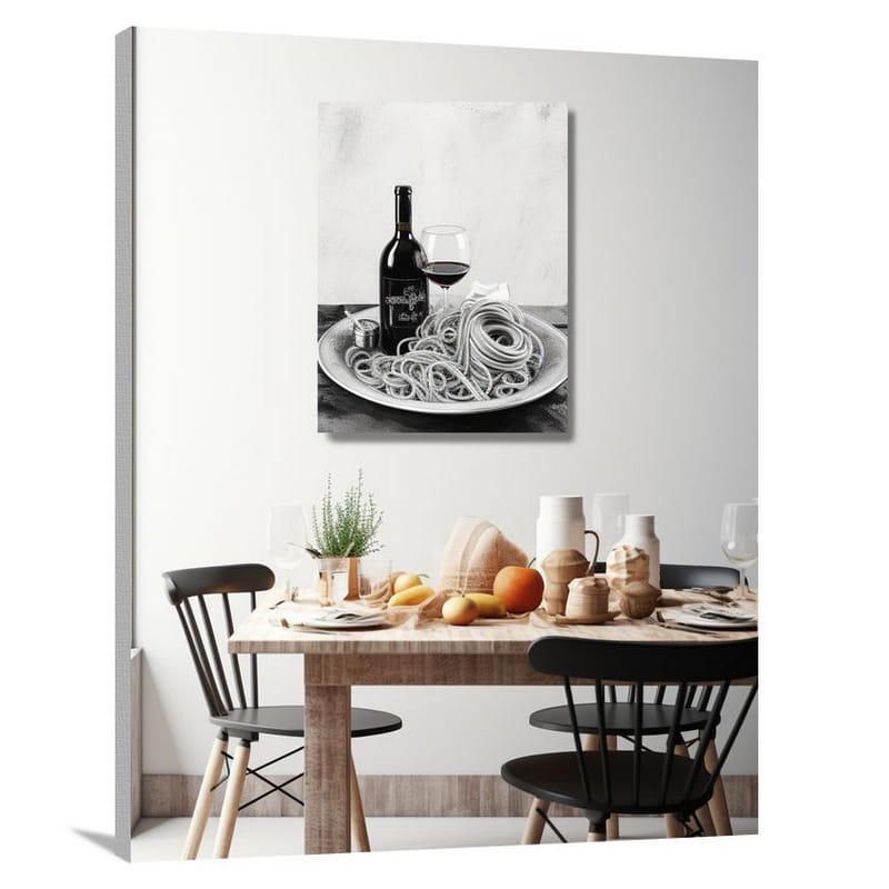 Pasta Feast - Canvas Print