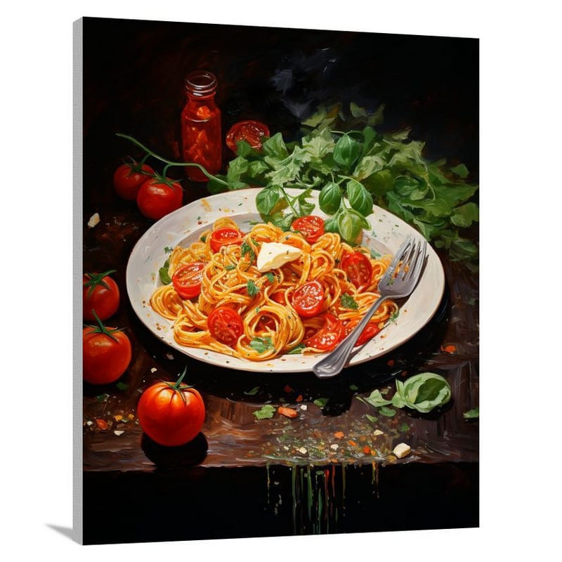 Pasta Symphony - Canvas Print