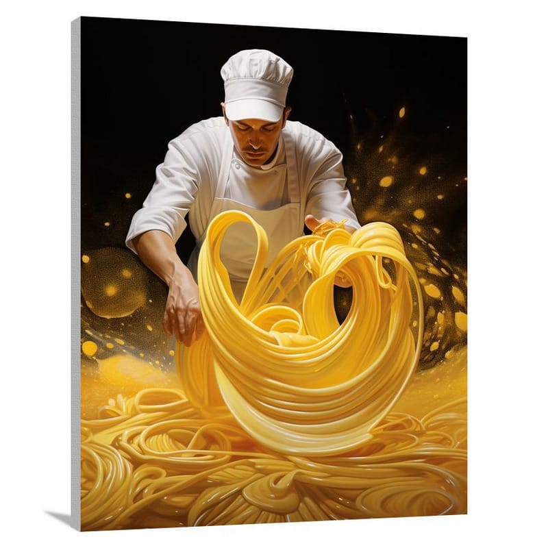 Pasta Symphony - Contemporary Art - Canvas Print