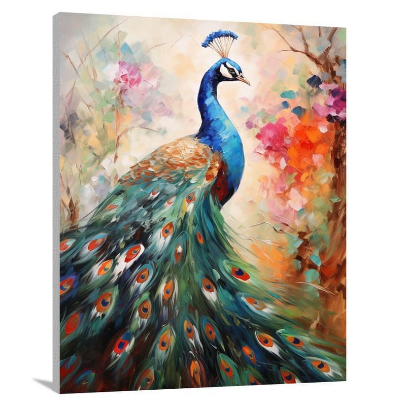 Peacock's Envy - Canvas Print