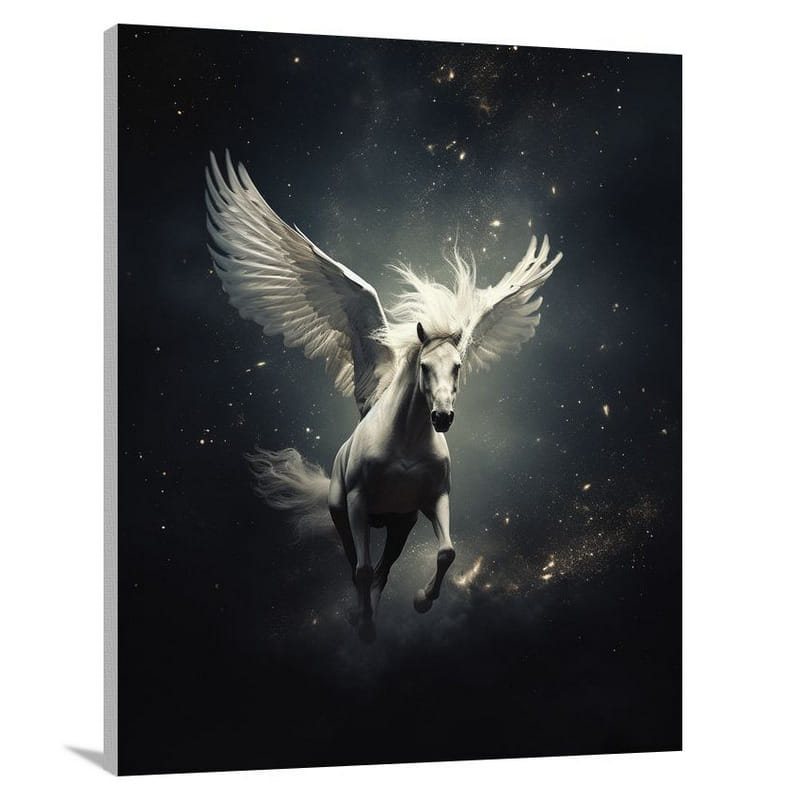 Pegasus - Minimalist - Canvas Print