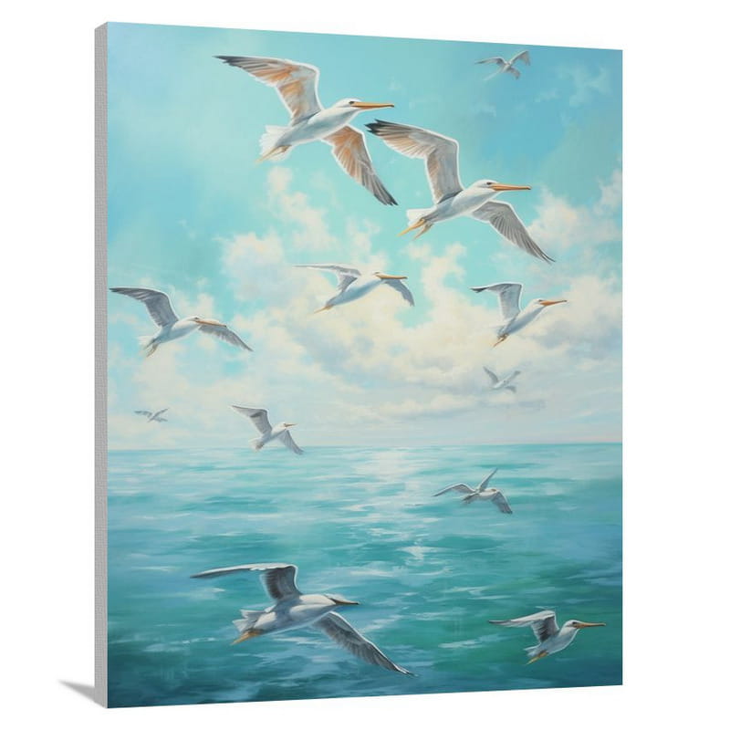 Pelican - Contemporary Art - Canvas Print