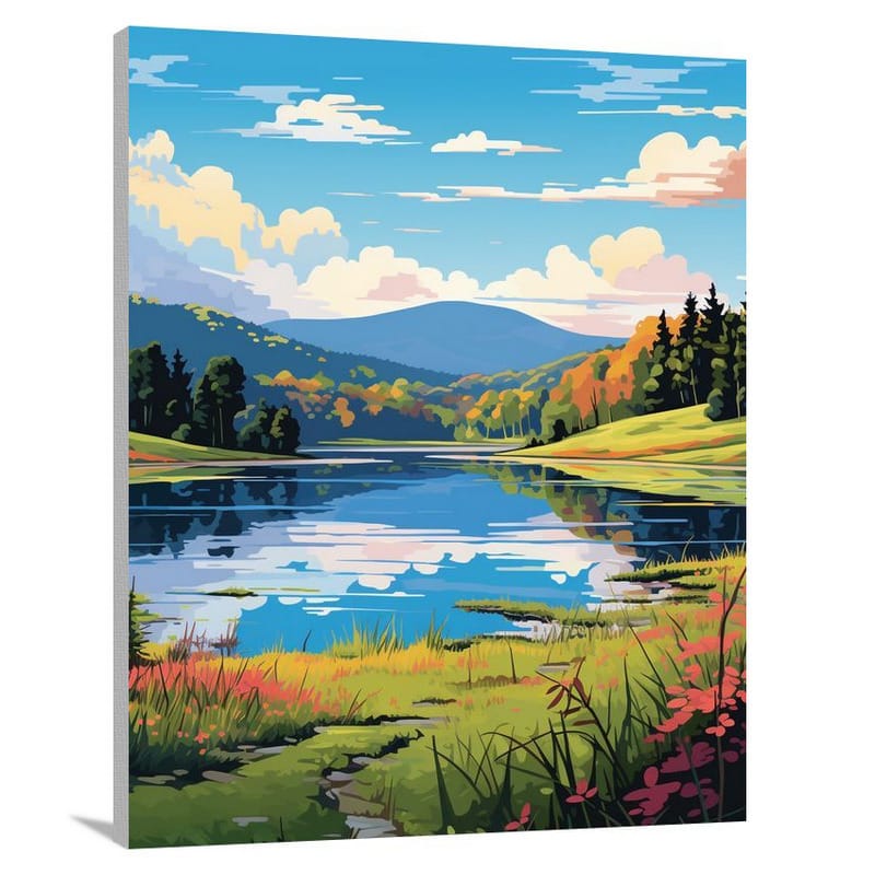Pennsylvania Reflections - Pop Art - Canvas Print