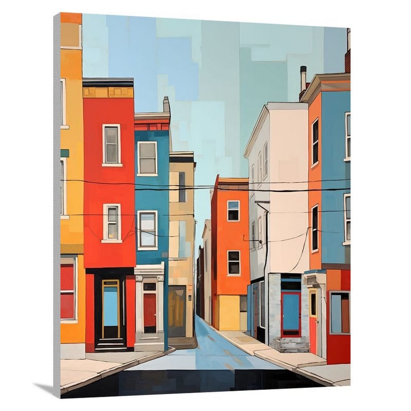 Pennsylvania Streets - Canvas Print