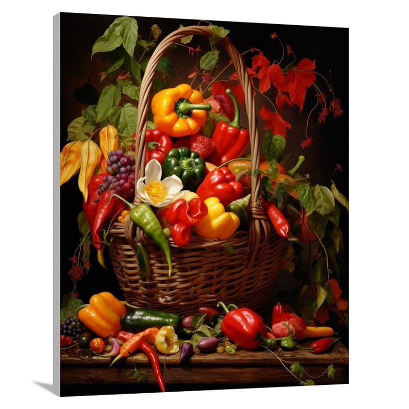 Pepper Harvest - Canvas Print