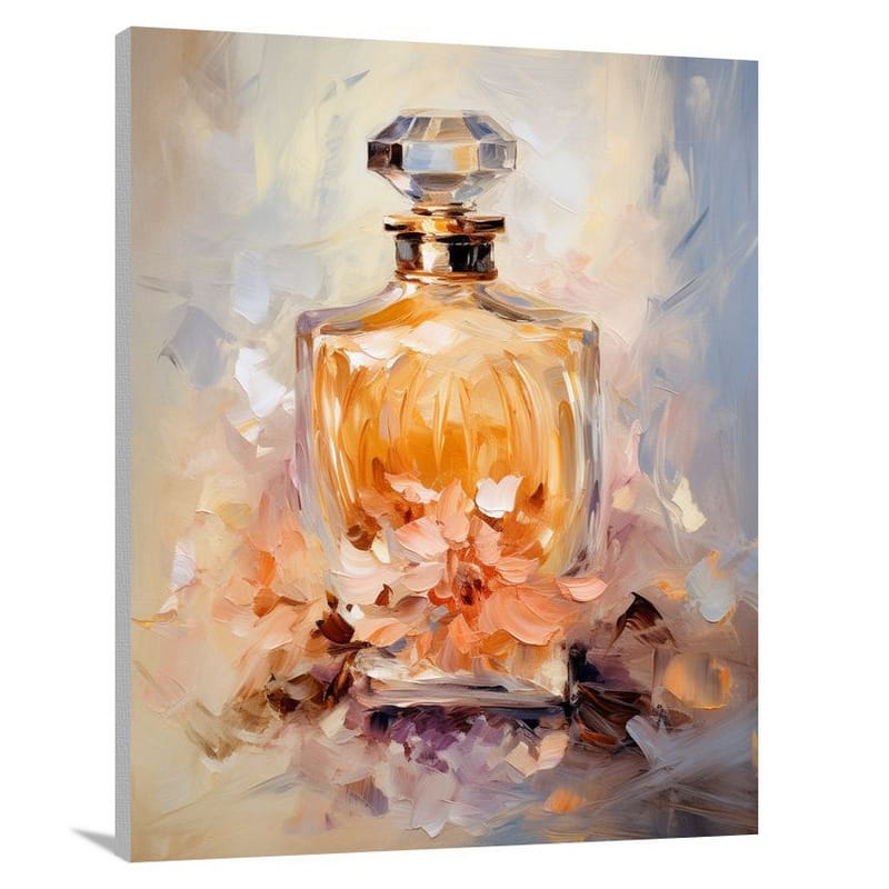 Perfume Bottle Runway - Canvas Print
