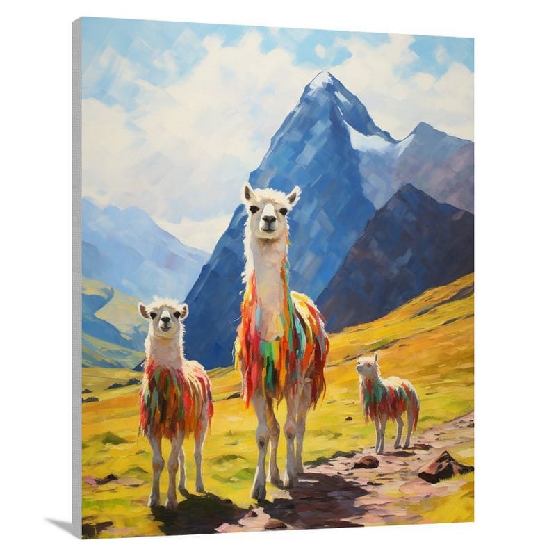 Peruvian Majesty - Impressionist - Canvas Print