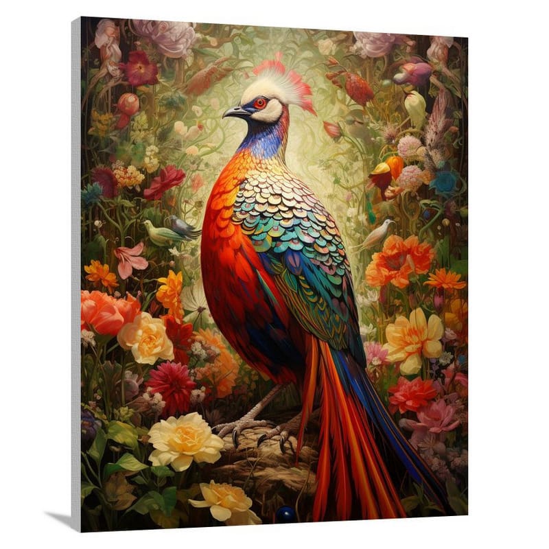 Pheasant's Serenade - Canvas Print