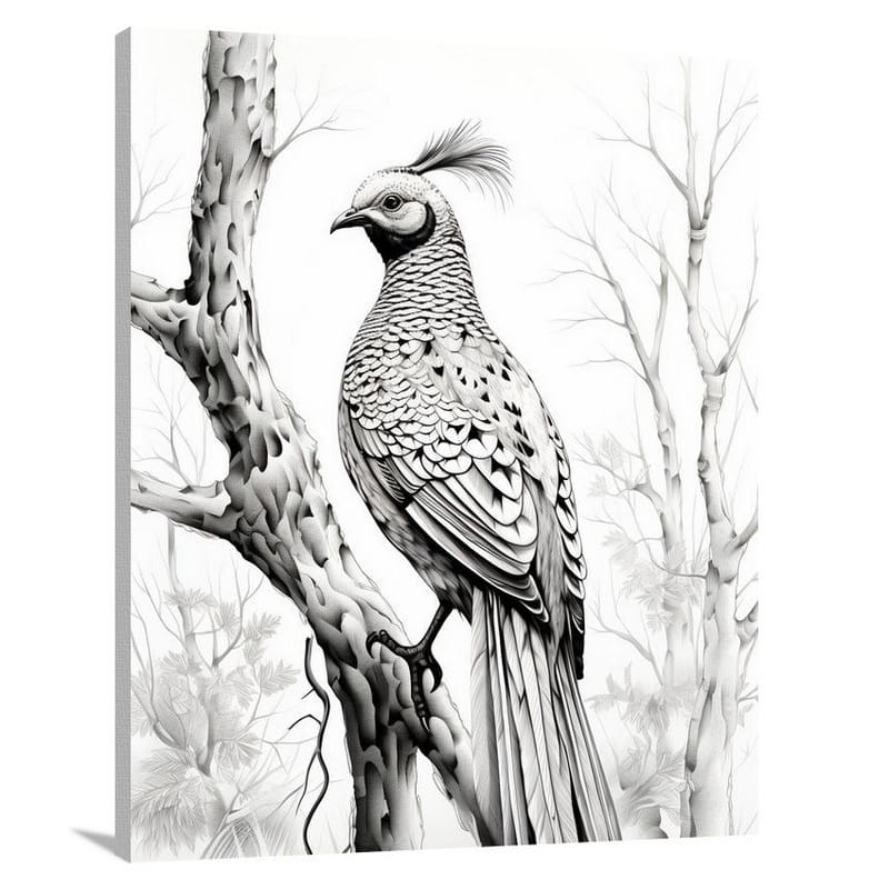 Pheasant's Twilight - Canvas Print