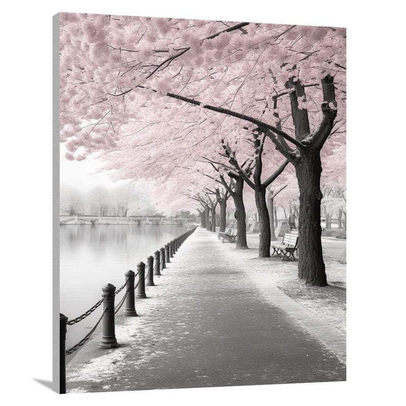 Philadelphia's Enchanting Blossoms - Canvas Print