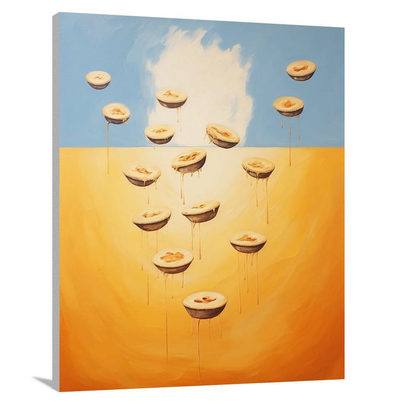 Pie - Minimalist - Canvas Print