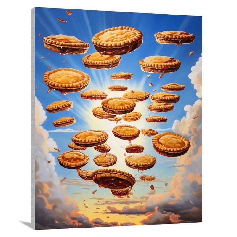 Pie Symphony - Pop Art - Canvas Print