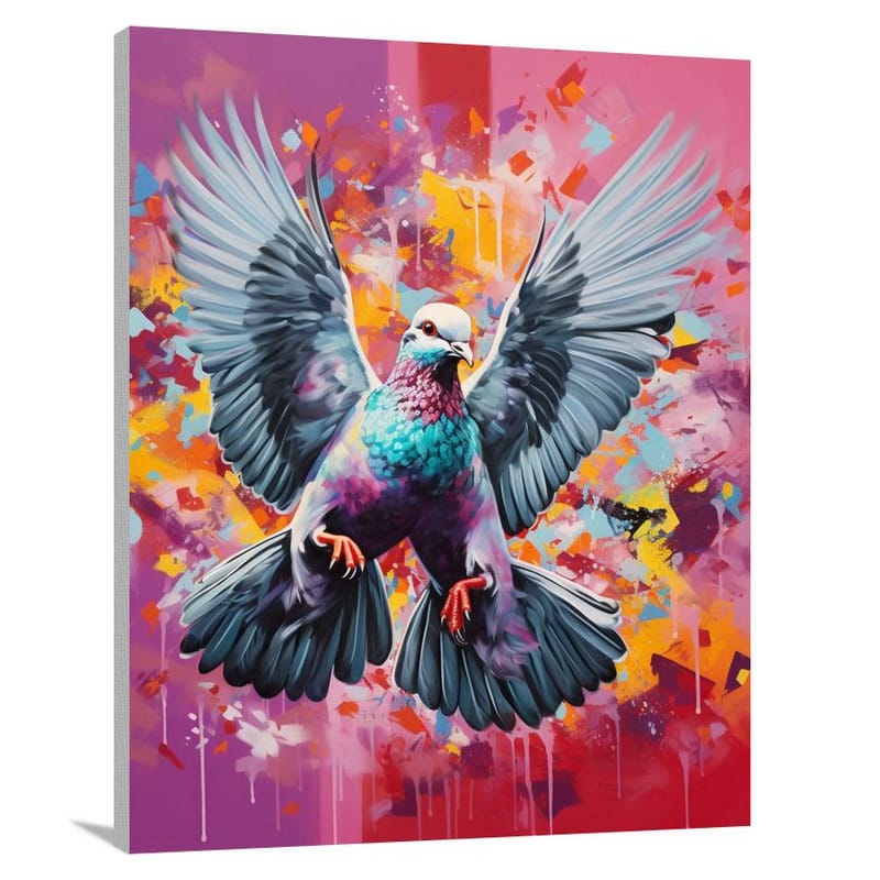 Pigeon's Dance - Canvas Print