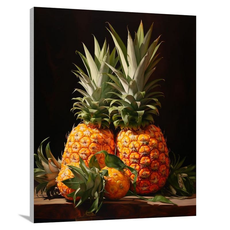 Pineapple Delight - Canvas Print