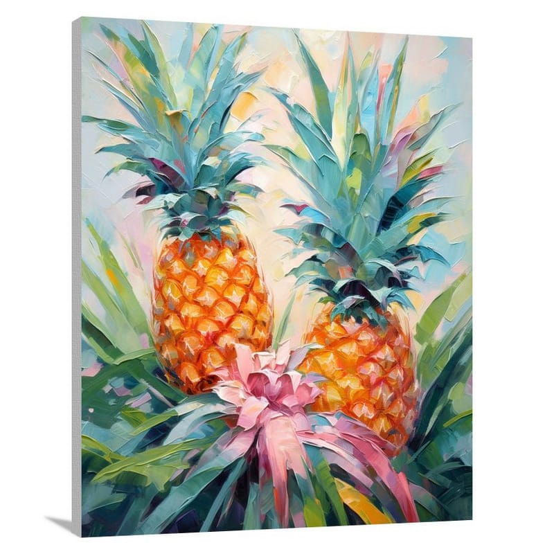 Pineapple Delight - Impressionist - Canvas Print