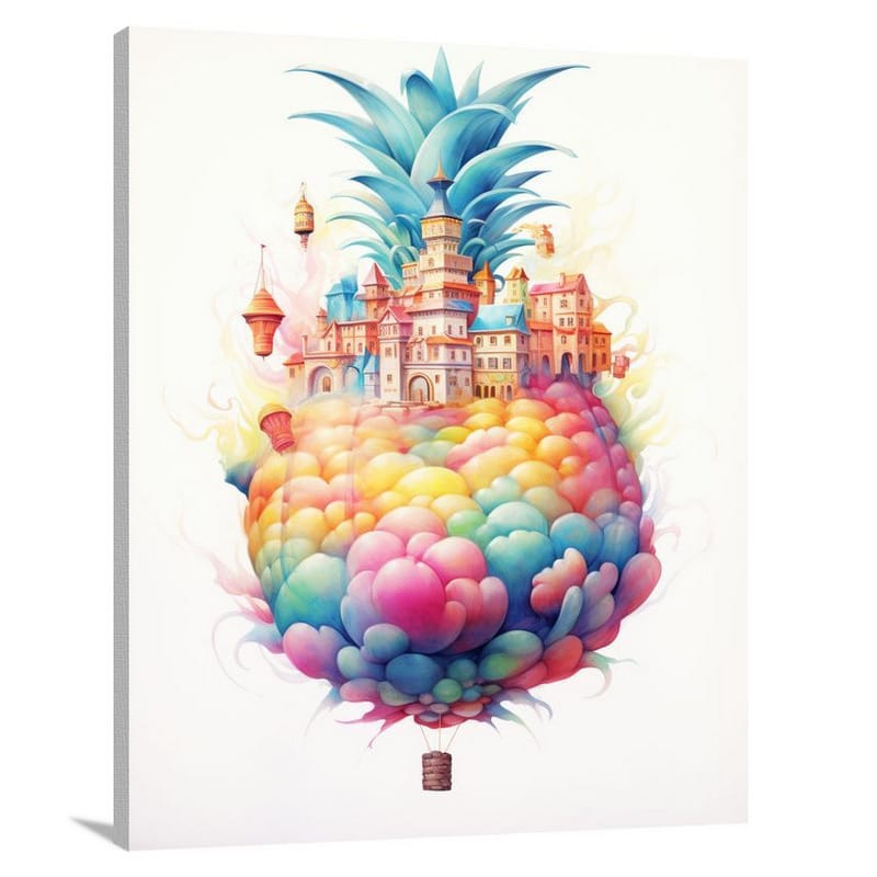 Pineapple Dreamscape - Canvas Print