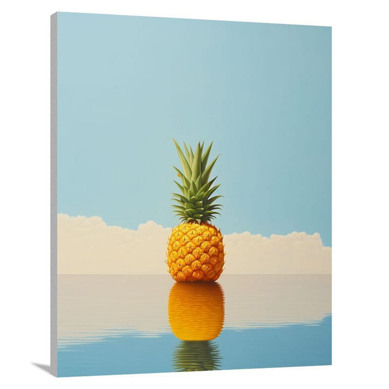Pineapple Reflection - Canvas Print