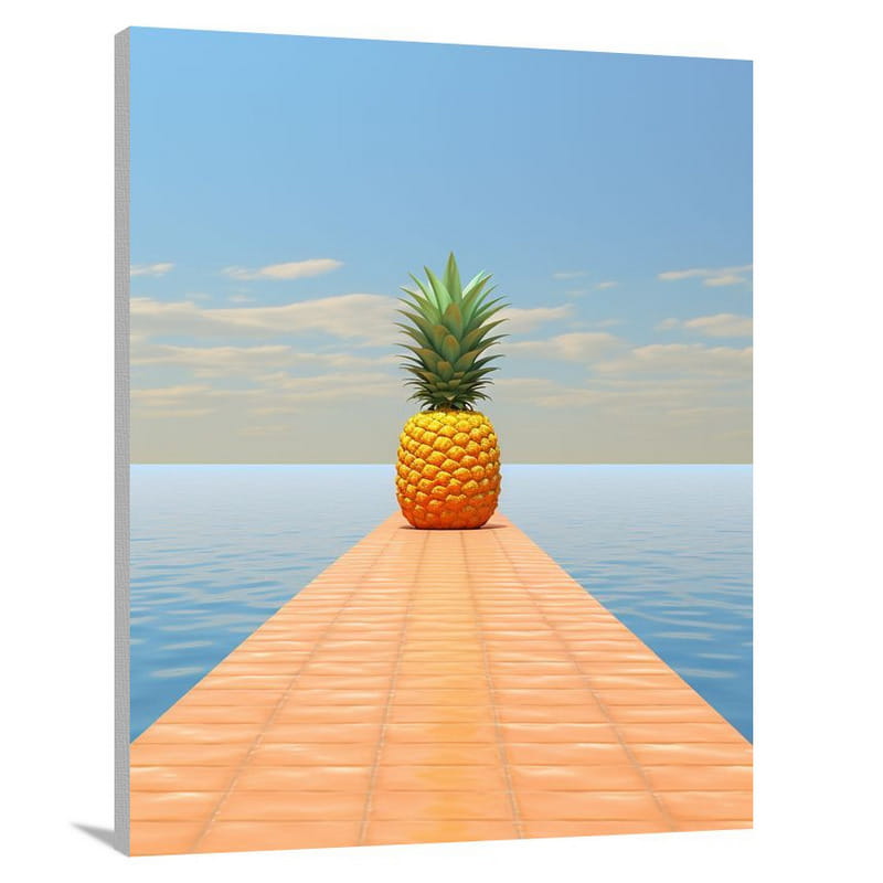 Pineapple's Passage - Canvas Print