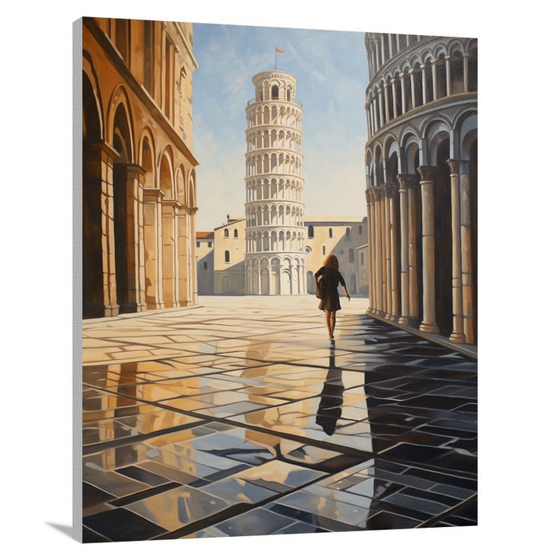 Pisa's Whispers - Canvas Print