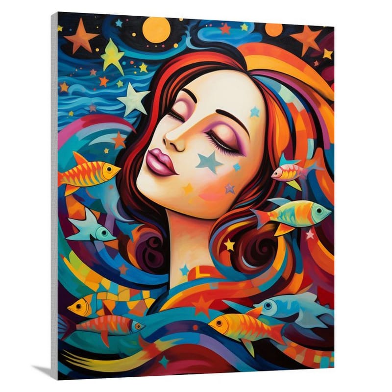 Pisces Dreamscape - Canvas Print