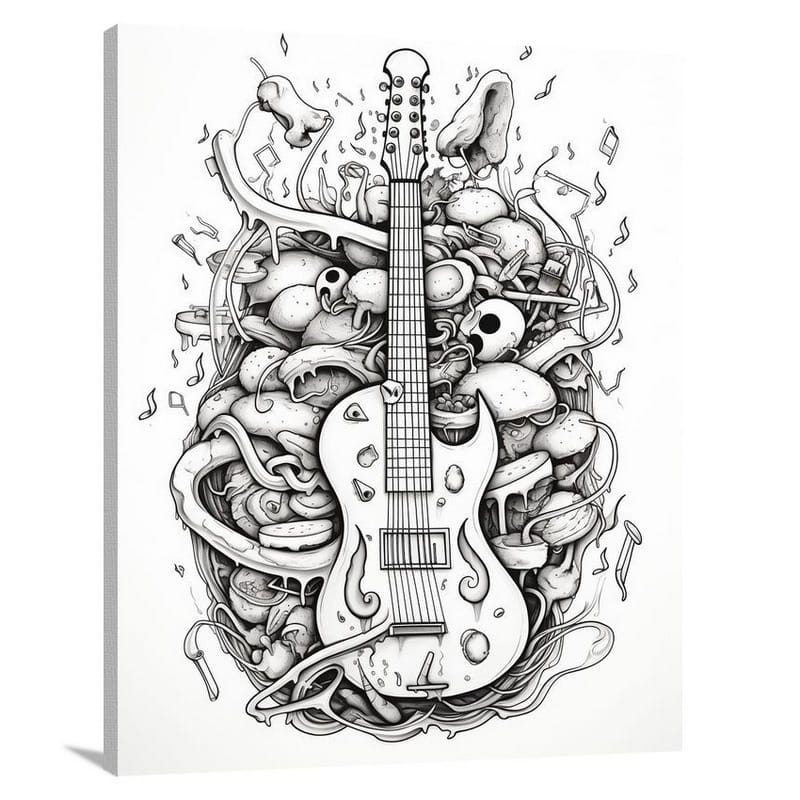 Pizza Symphony - Canvas Print