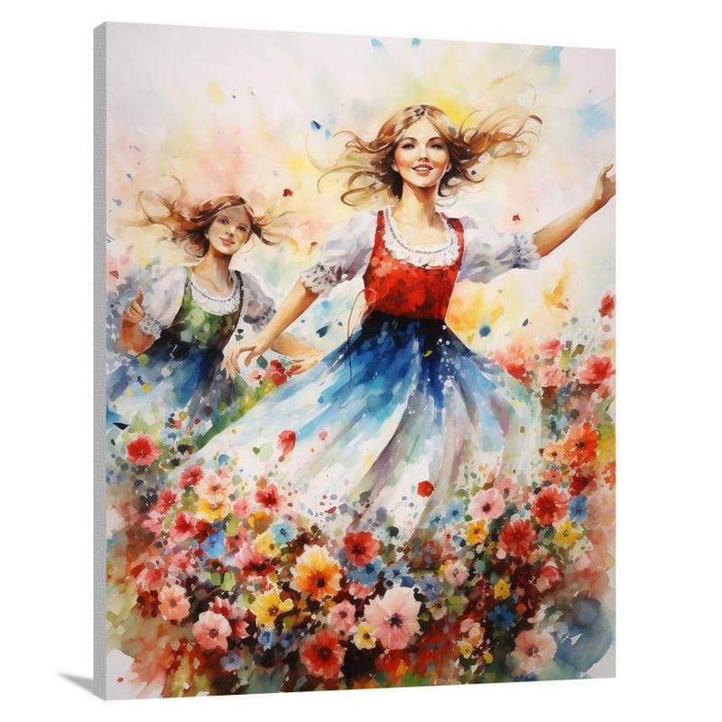 Poland's Folklore Delight - Canvas Print