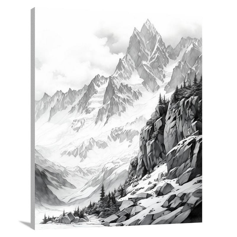 Poland's Majestic Tatra Mountains - Canvas Print