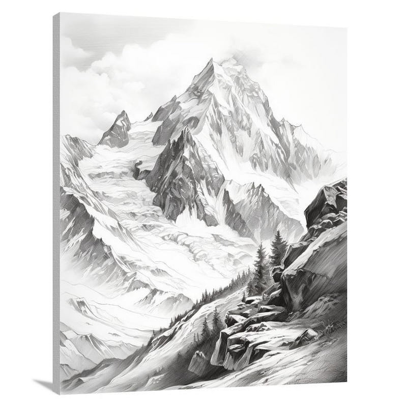 Poland's Majestic Tatra Peaks - Canvas Print