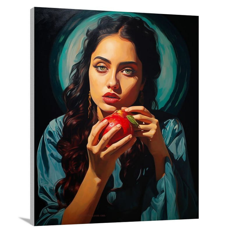 Pomegranate Delight - Pop Art - Canvas Print