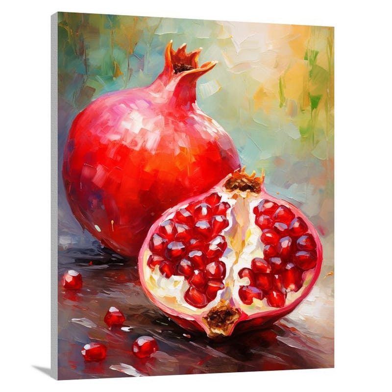 Pomegranate Temptation - Canvas Print