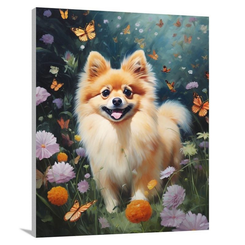 Pomeranian Dreams - Canvas Print