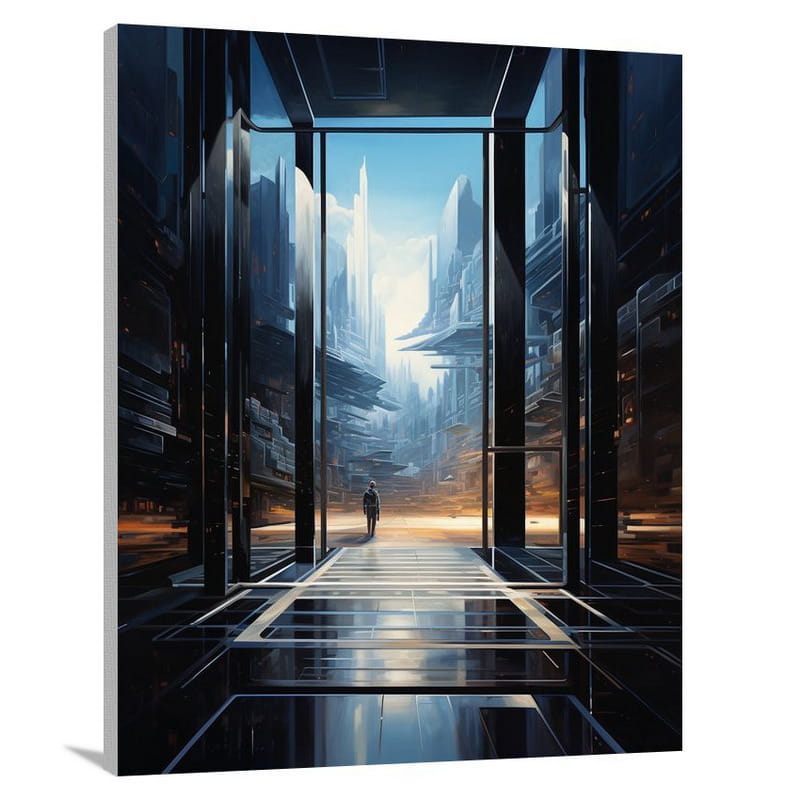 Portal of Tomorrow - Canvas Print