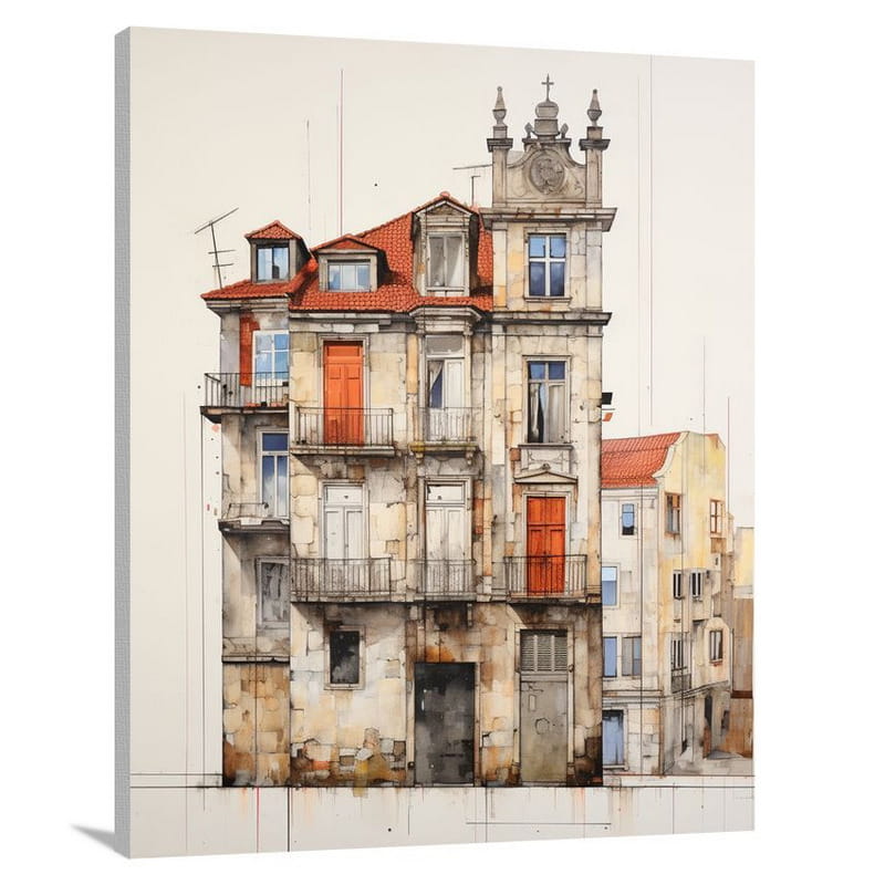 Porto's Echoing Beauty - Canvas Print