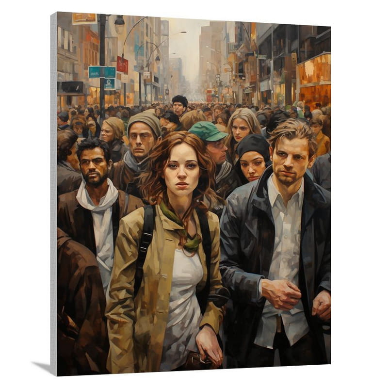 Portrait of Urban Resilience - Canvas Print