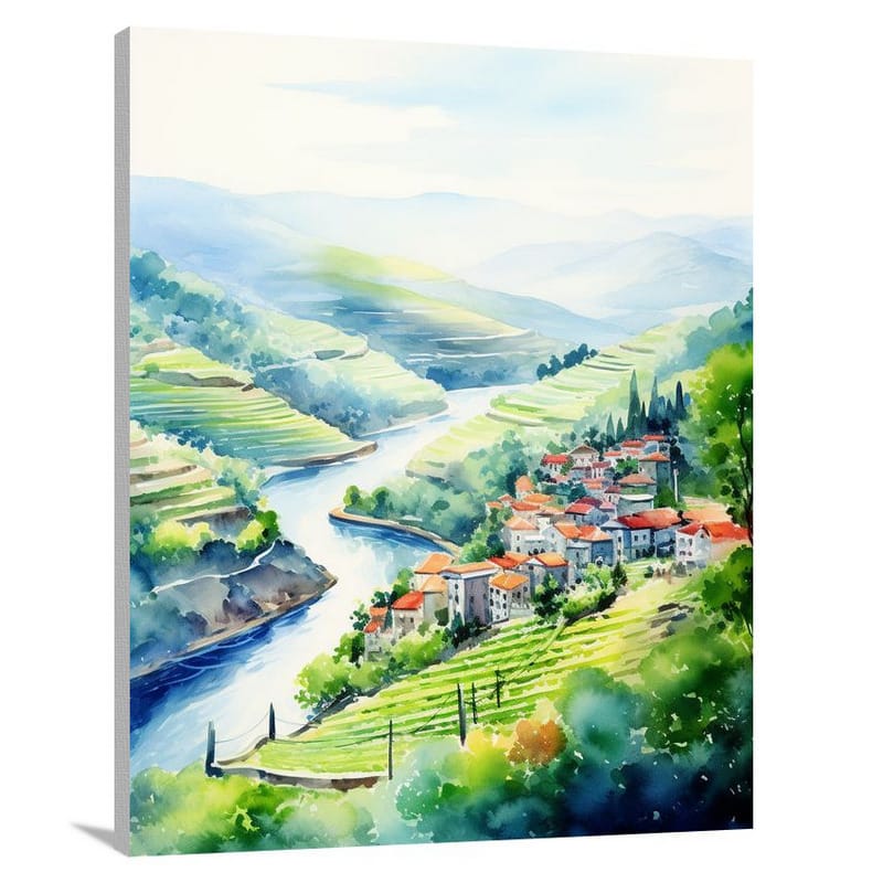 Portugal's Enchanting DouroMagic - Canvas Print