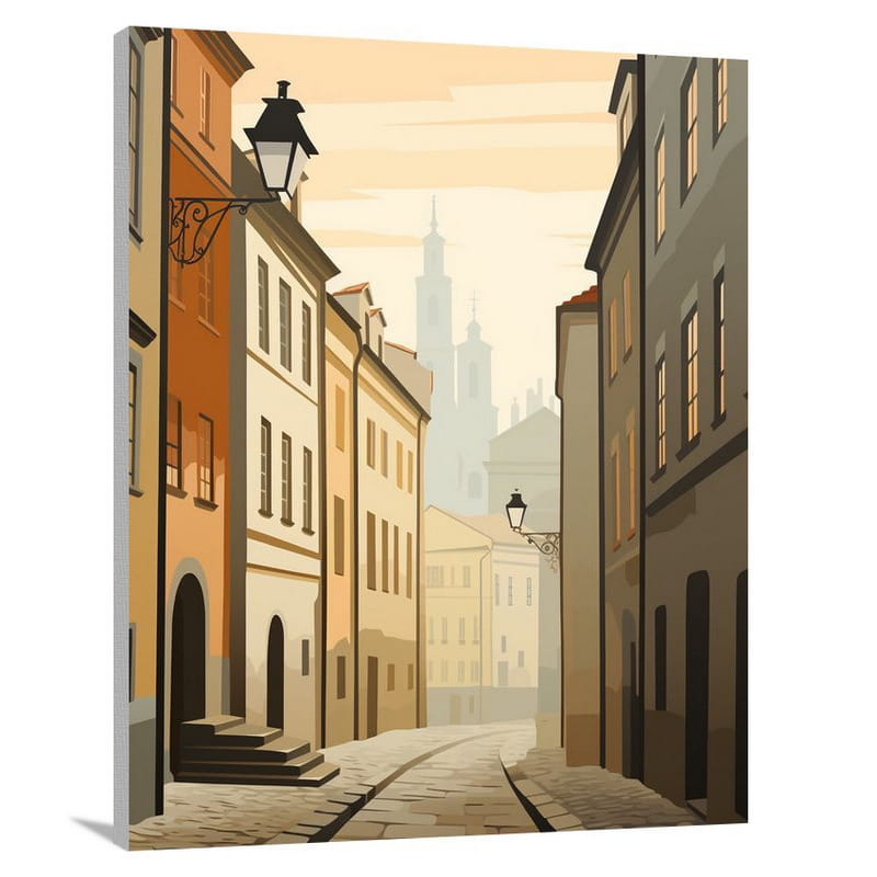 Prague's Echo - Canvas Print